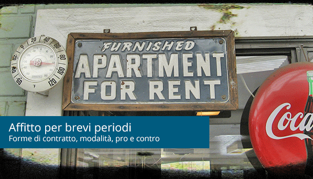 Short-term rental: contract and modalities